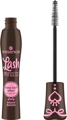 essence | Lash Princess False Lash Effect Mascara Brown (1 Pack) | Intense Volume, Length & Definition | Vegan, Cruelty Free & Paraben Free